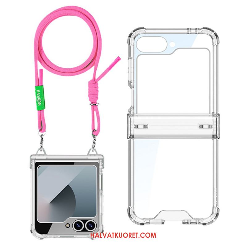 Kuori Samsung Galaxy Z Flip 7 Fe Läpinäkyvä Suojakuori