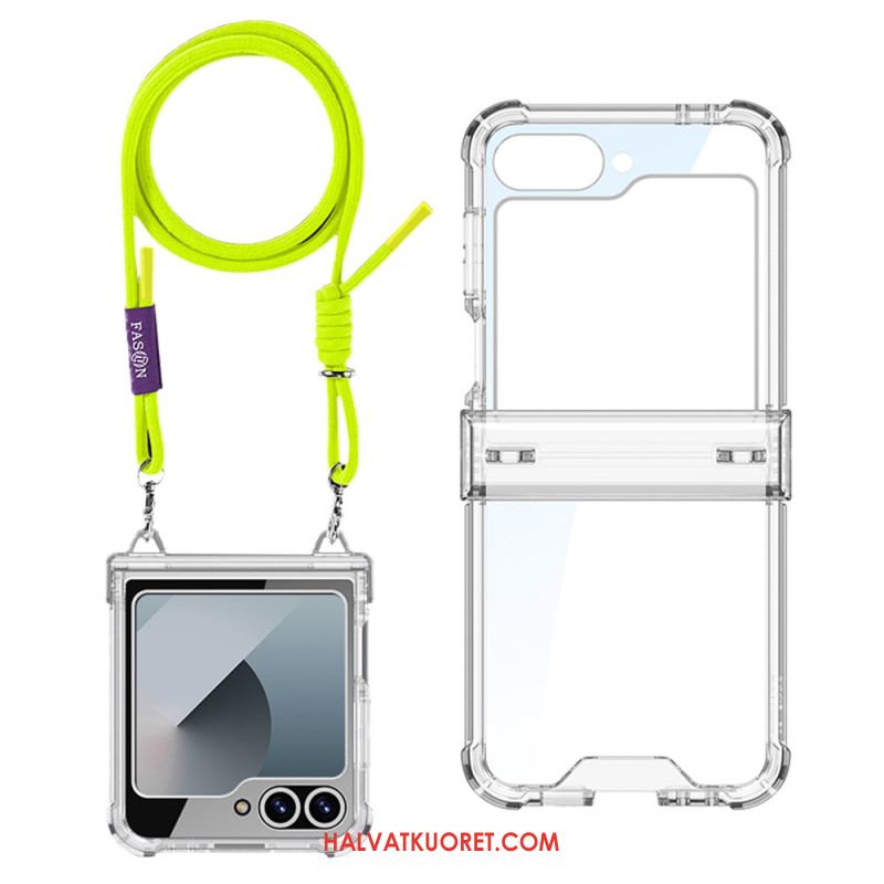 Kuori Samsung Galaxy Z Flip 7 Fe Läpinäkyvä Suojakuori