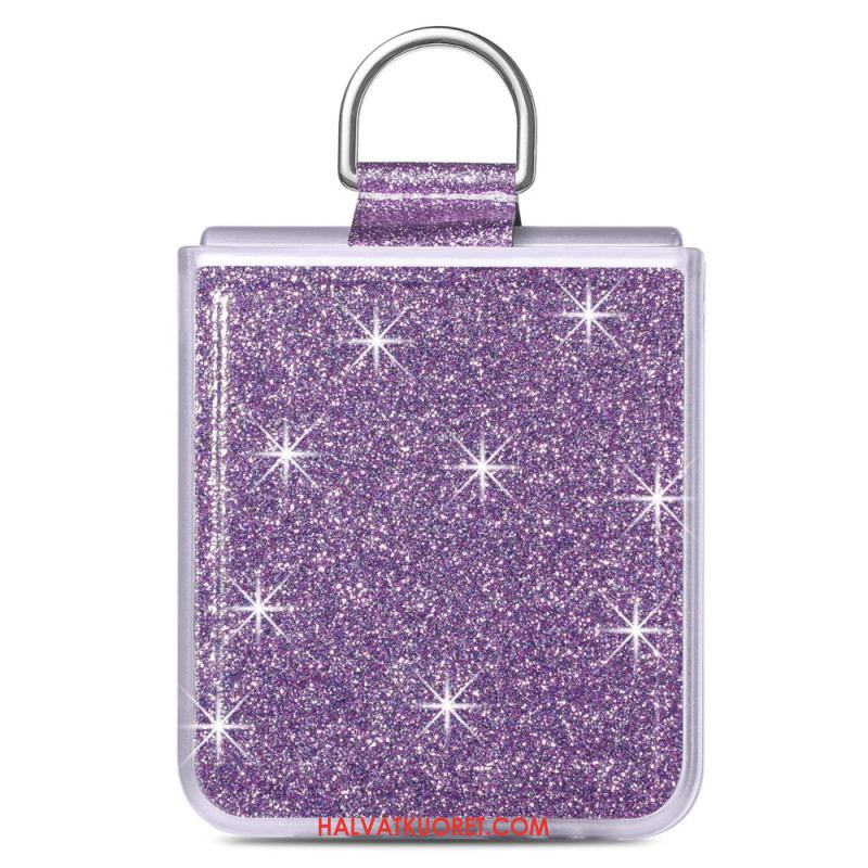 Kuori Samsung Galaxy Z Flip 7 Fe Paljetteja Ja Strasseja