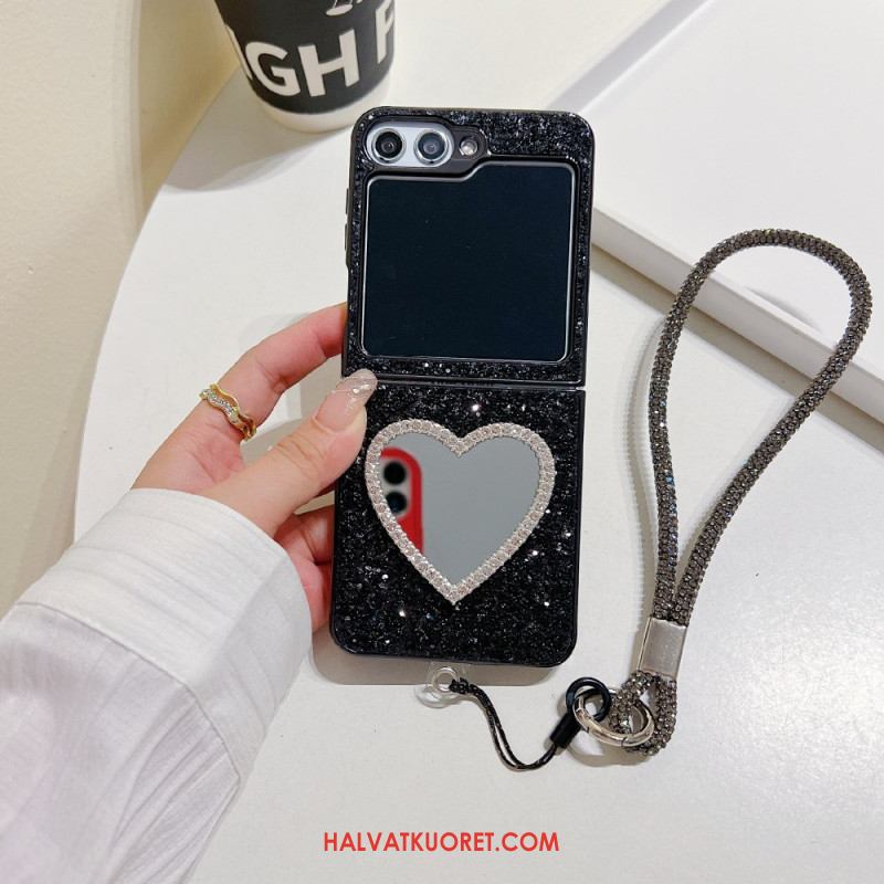 Kuori Samsung Galaxy Z Flip 7 Fe Peili Ja Hihna