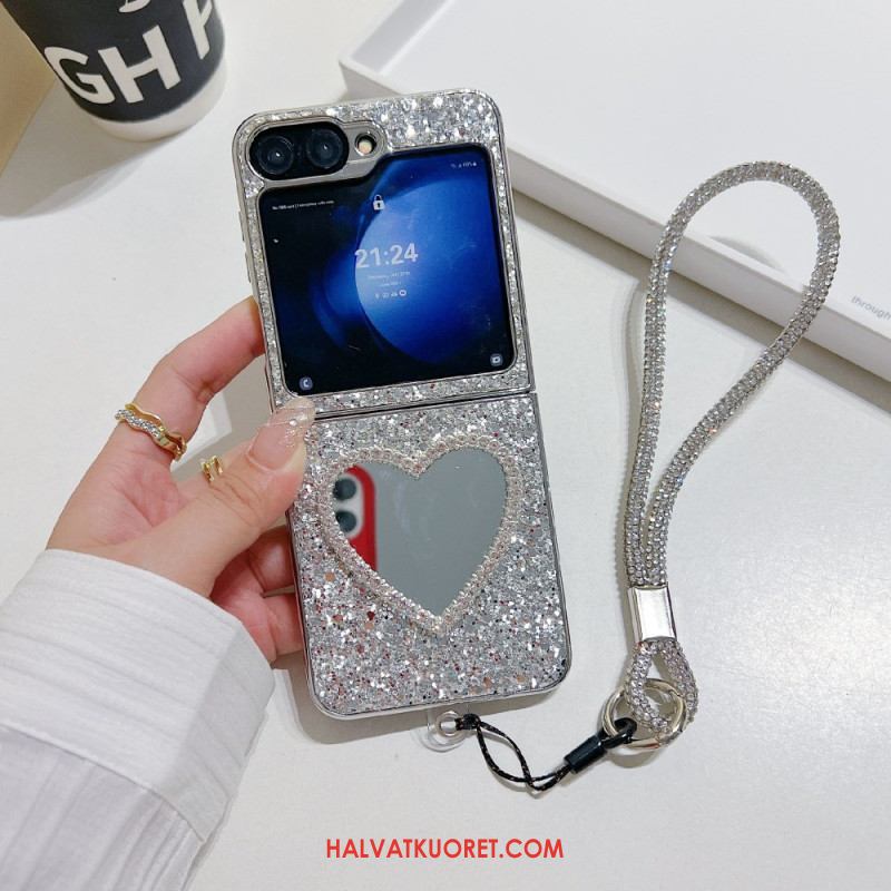 Kuori Samsung Galaxy Z Flip 7 Fe Peili Ja Hihna