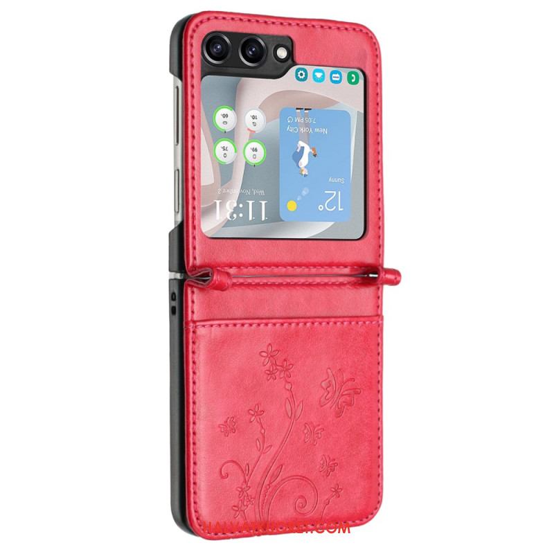 Kuori Samsung Galaxy Z Flip 7 Fe Perhoset Ja Kukat