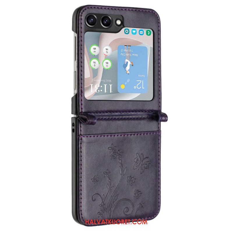 Kuori Samsung Galaxy Z Flip 7 Fe Perhoset Ja Kukat