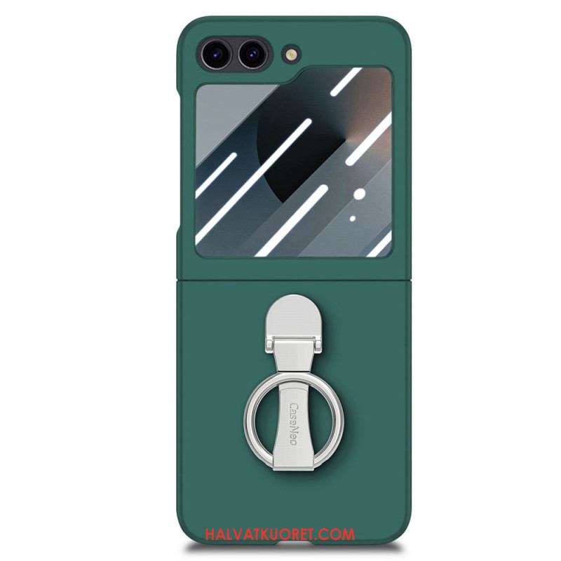 Kuori Samsung Galaxy Z Flip 7 Fe Sormuskotelo Ja Näytönsuoja