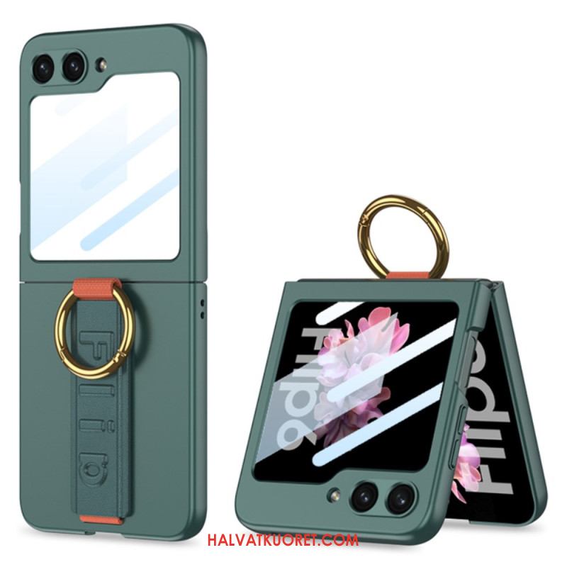 Kuori Samsung Galaxy Z Flip 7 Fe Sormuspidike Ja Gkk-hihna