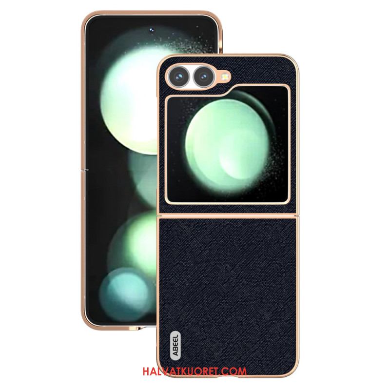 Kuori Samsung Galaxy Z Flip 7 Fe Teksturoitu Nahka