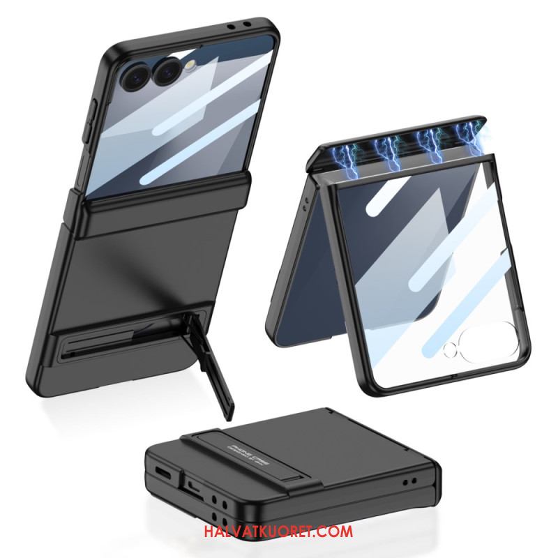 Kuori Samsung Galaxy Z Flip 7 Gkk Magneettinen Jalusta Ja Suoja