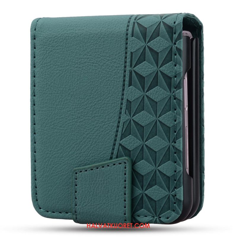 Kuori Samsung Galaxy Z Flip 7 Graafinen Reunus Suojakuori