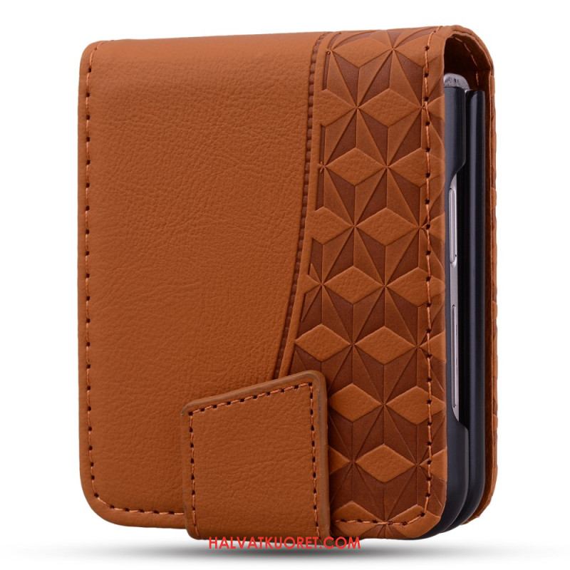 Kuori Samsung Galaxy Z Flip 7 Graafinen Reunus Suojakuori