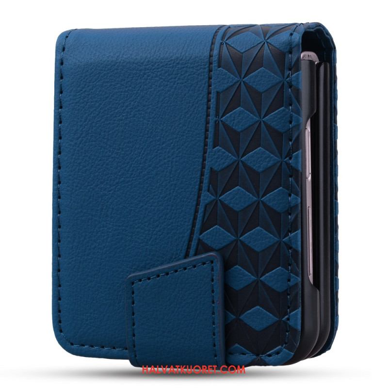 Kuori Samsung Galaxy Z Flip 7 Graafinen Reunus Suojakuori