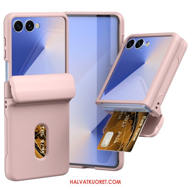 Kuori Samsung Galaxy Z Flip 7 Jousisarana Ja Korttikotelo