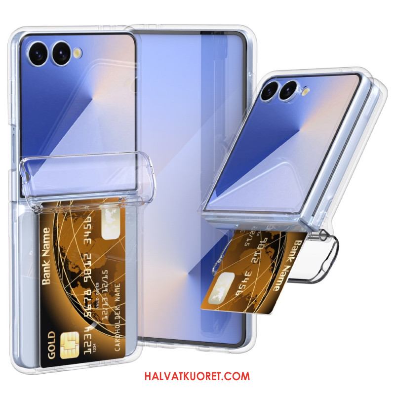 Kuori Samsung Galaxy Z Flip 7 Jousisarana Ja Korttikotelo