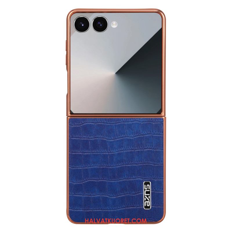 Kuori Samsung Galaxy Z Flip 7 Krokotiilityylinen Suojakuori