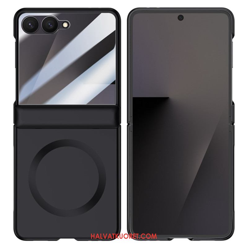 Kuori Samsung Galaxy Z Flip 7 Magneettinen Ja Metalliefektillä