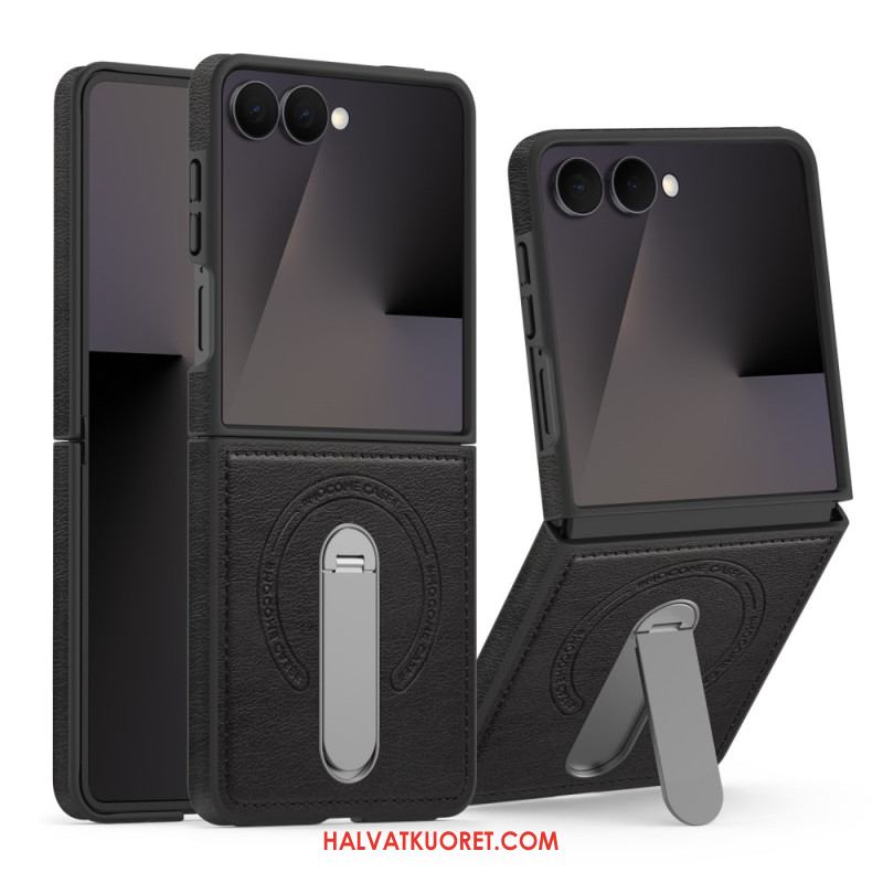 Kuori Samsung Galaxy Z Flip 7 Magneettinen Ja Pyörivä Jalusta