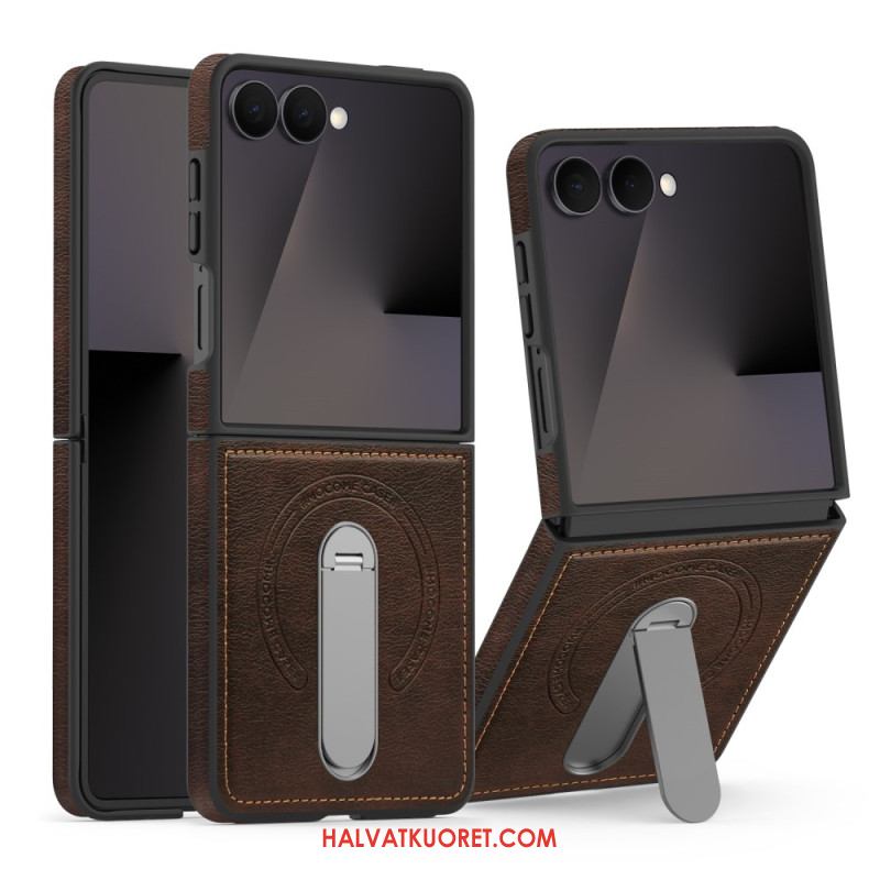 Kuori Samsung Galaxy Z Flip 7 Magneettinen Ja Pyörivä Jalusta