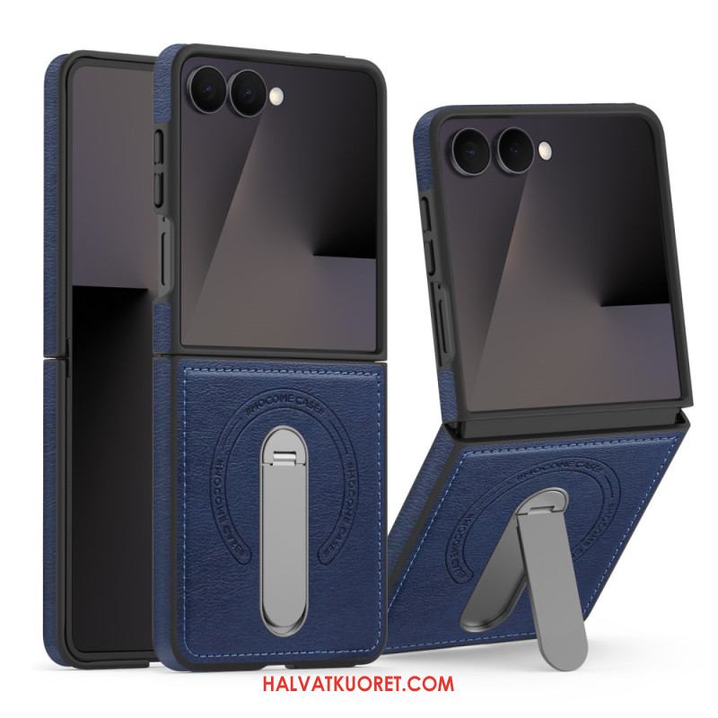 Kuori Samsung Galaxy Z Flip 7 Magneettinen Ja Pyörivä Jalusta