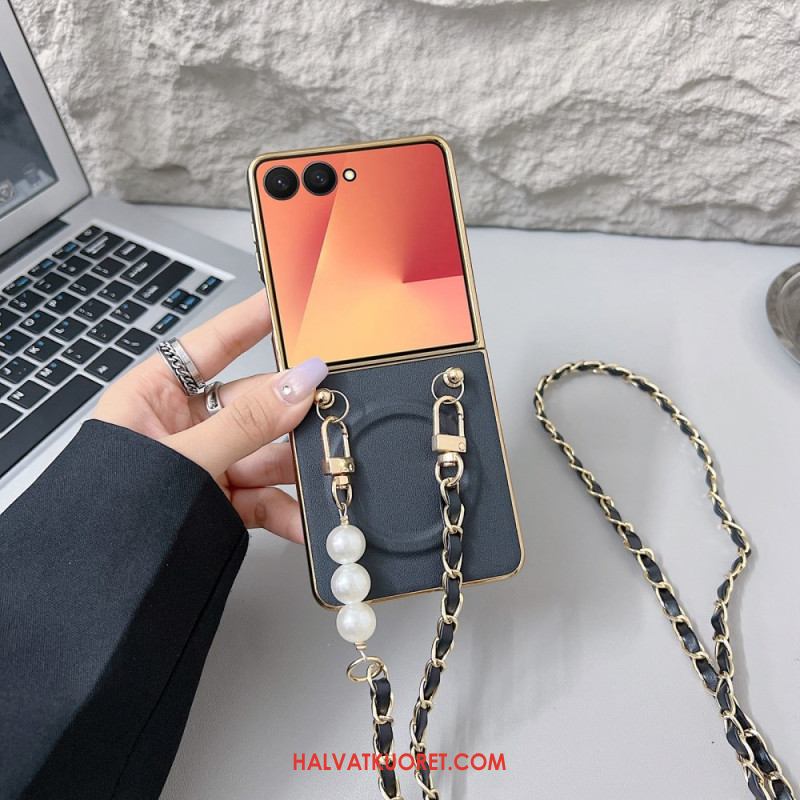 Kuori Samsung Galaxy Z Flip 7 Magneettinen Riipushihna Suojakuori