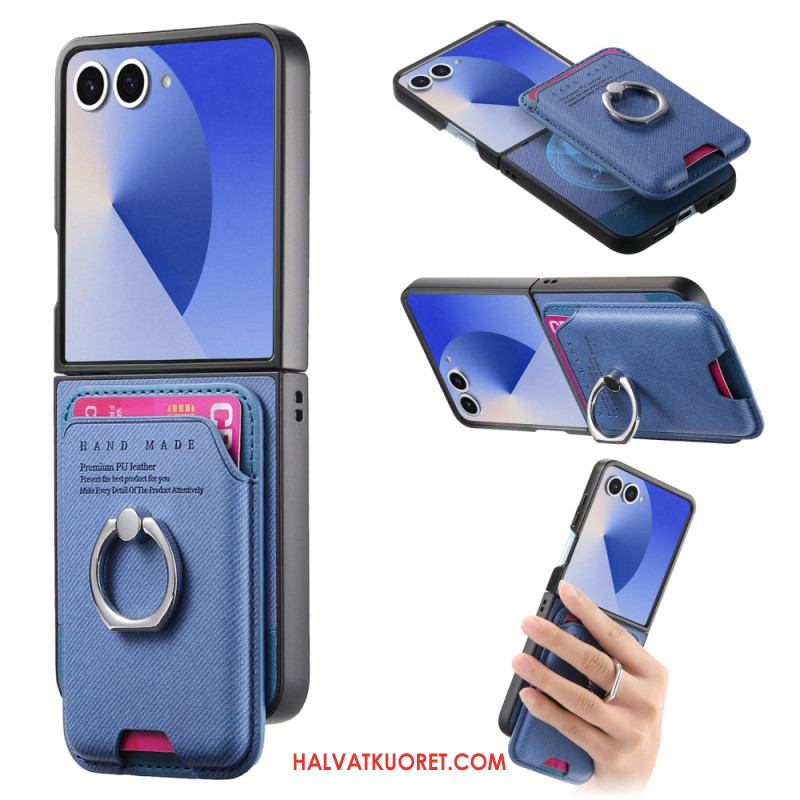 Kuori Samsung Galaxy Z Flip 7 Magsafe-yhteensopiva Irrotettavan Korttikotelon Kanssa