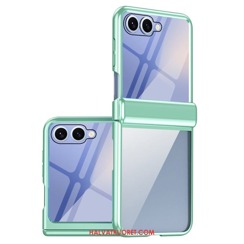 Kuori Samsung Galaxy Z Flip 7 Metalliefektinen Saranasuoja Suojakuori