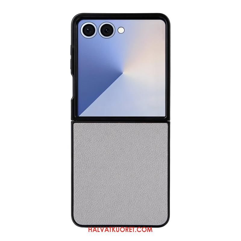 Kuori Samsung Galaxy Z Flip 7 Nahkakuvioinen