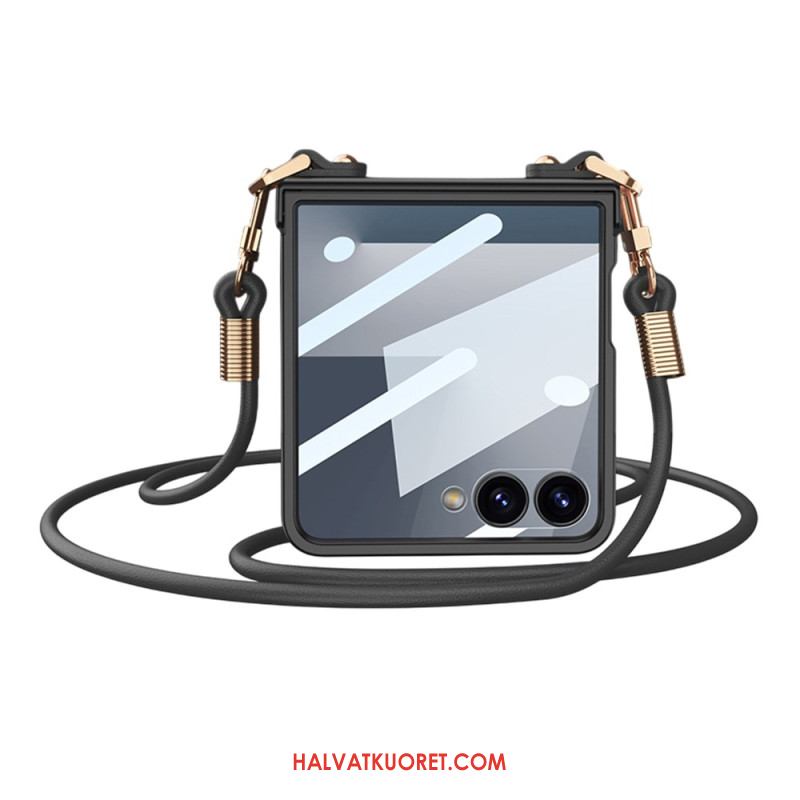 Kuori Samsung Galaxy Z Flip 7 Nyörirannekoru Suojakuori