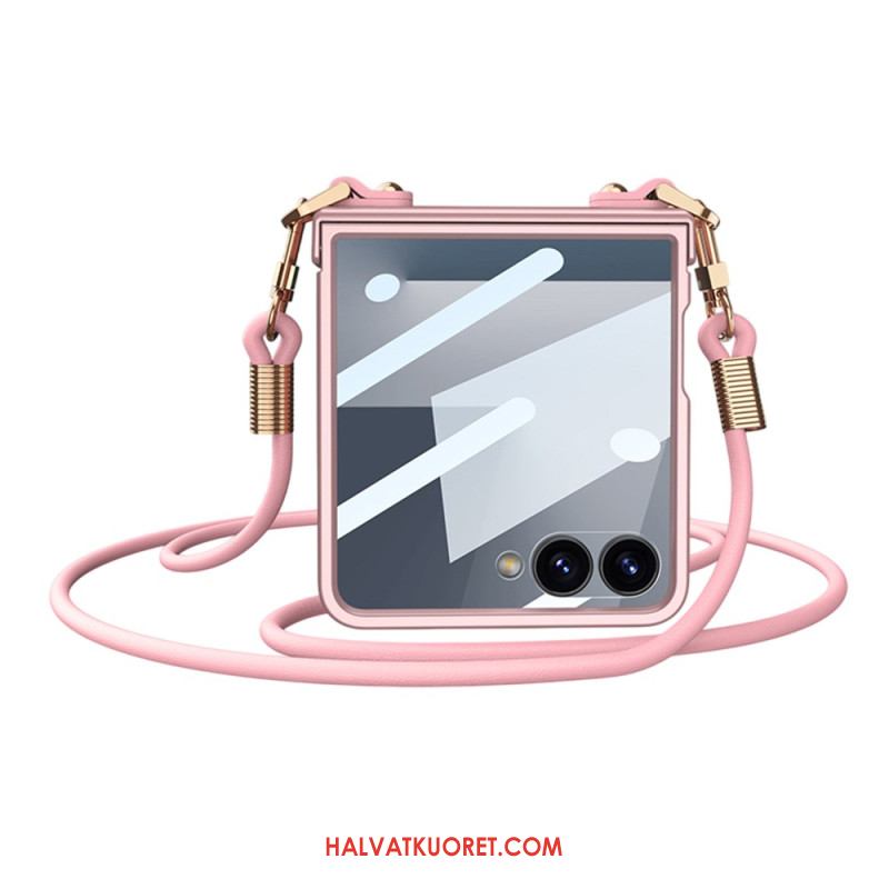 Kuori Samsung Galaxy Z Flip 7 Nyörirannekoru Suojakuori