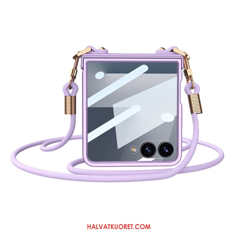 Kuori Samsung Galaxy Z Flip 7 Nyörirannekoru Suojakuori