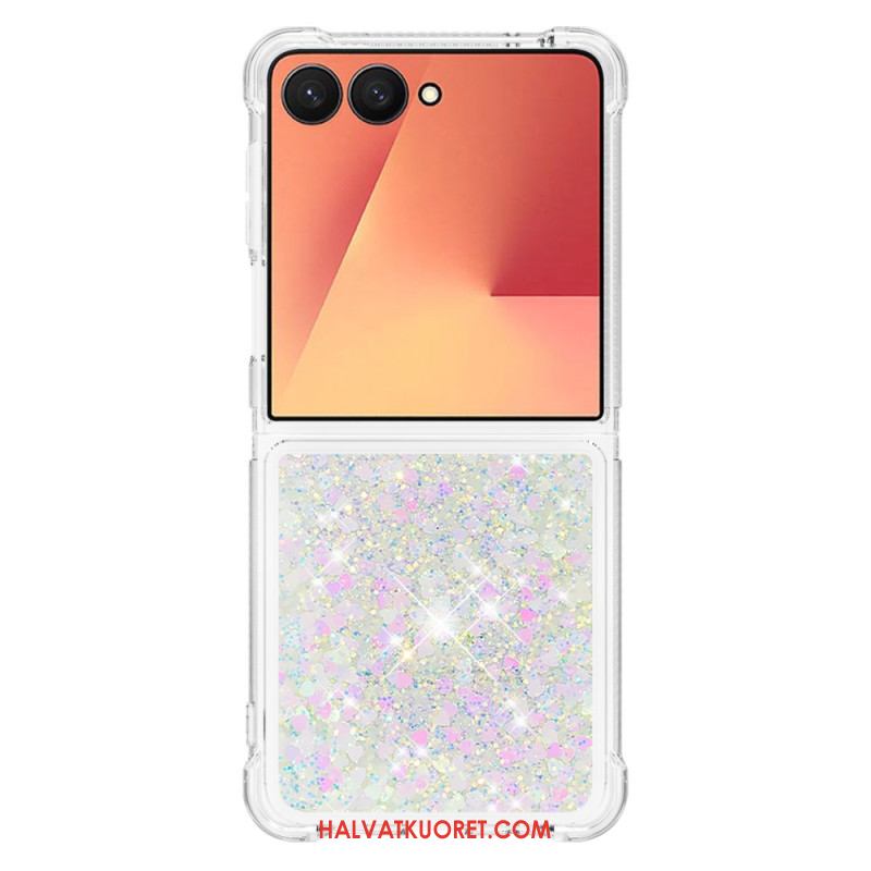 Kuori Samsung Galaxy Z Flip 7 Paljetit