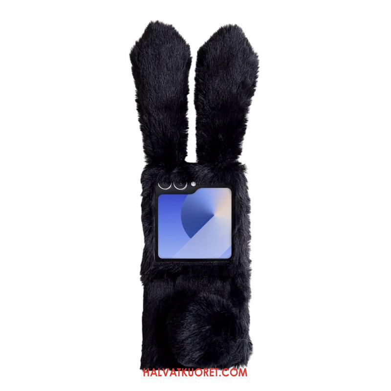 Kuori Samsung Galaxy Z Flip 7 Pehmoiset Pupunkorvat Suojakuori