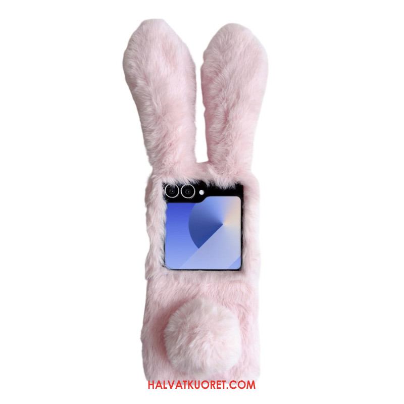 Kuori Samsung Galaxy Z Flip 7 Pehmoiset Pupunkorvat Suojakuori