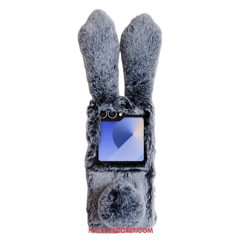 Kuori Samsung Galaxy Z Flip 7 Pehmoiset Pupunkorvat Suojakuori