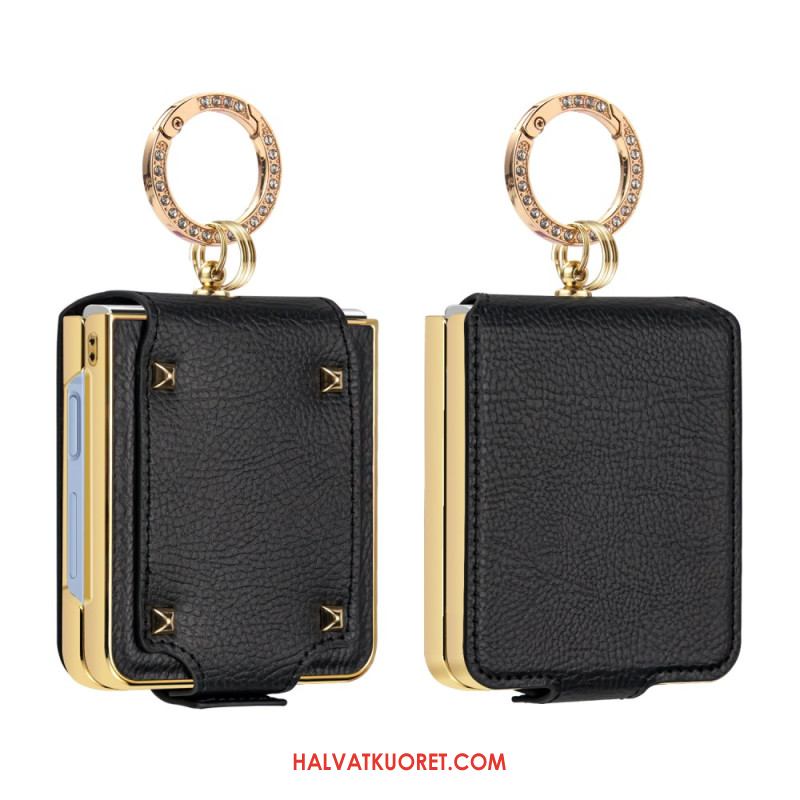 Kuori Samsung Galaxy Z Flip 7 Premium-sormus Suojakuori