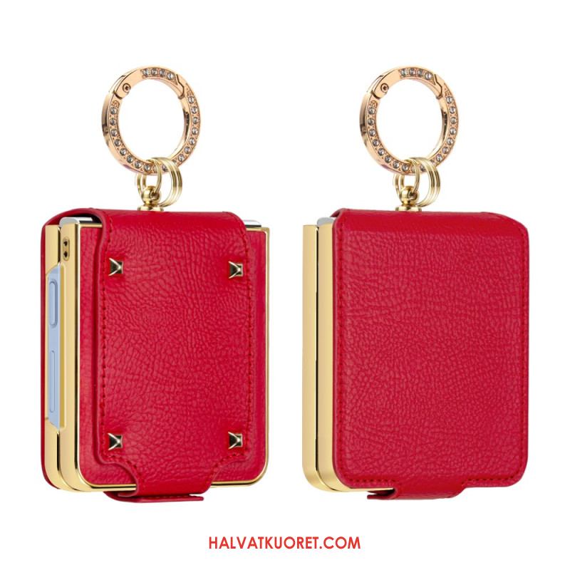 Kuori Samsung Galaxy Z Flip 7 Premium-sormus Suojakuori