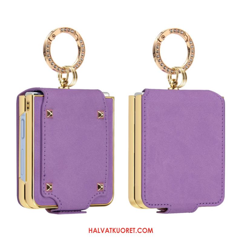 Kuori Samsung Galaxy Z Flip 7 Premium-sormus Suojakuori