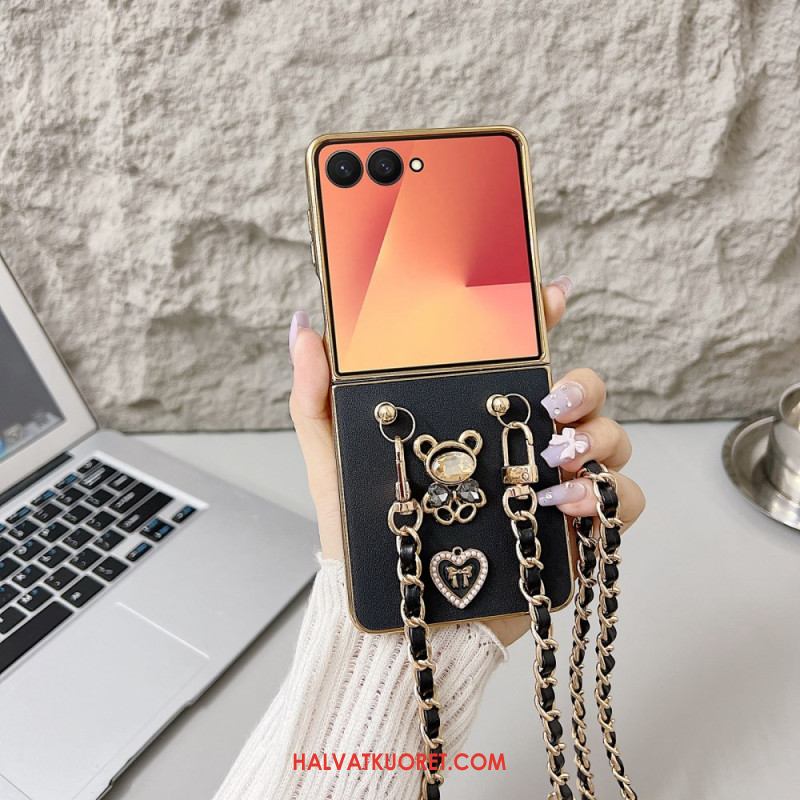 Kuori Samsung Galaxy Z Flip 7 Riipus Ja Hihna Suojakuori