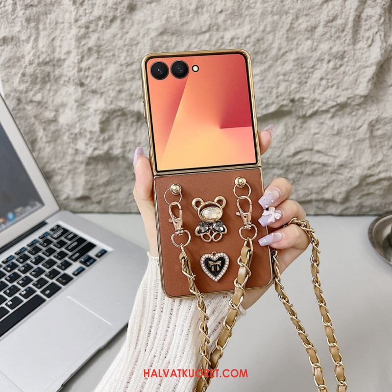 Kuori Samsung Galaxy Z Flip 7 Riipus Ja Hihna Suojakuori