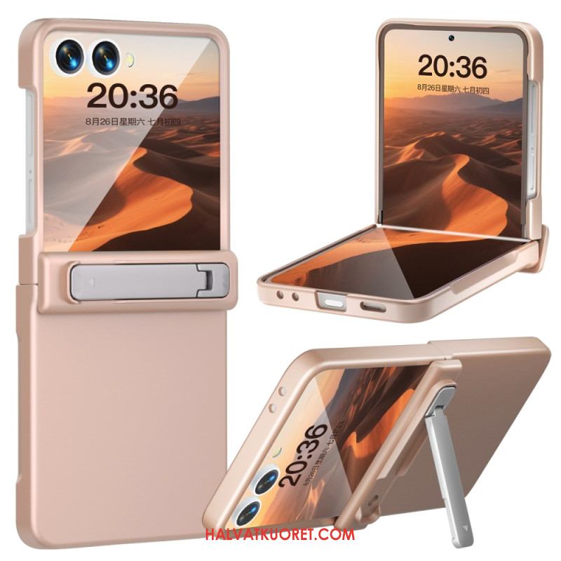 Kuori Samsung Galaxy Z Flip 7 Saranasuoja Ja Jalusta