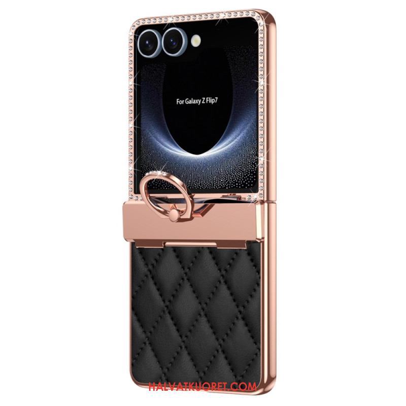 Kuori Samsung Galaxy Z Flip 7 Sormuksen Pidike Ja Takasuoja