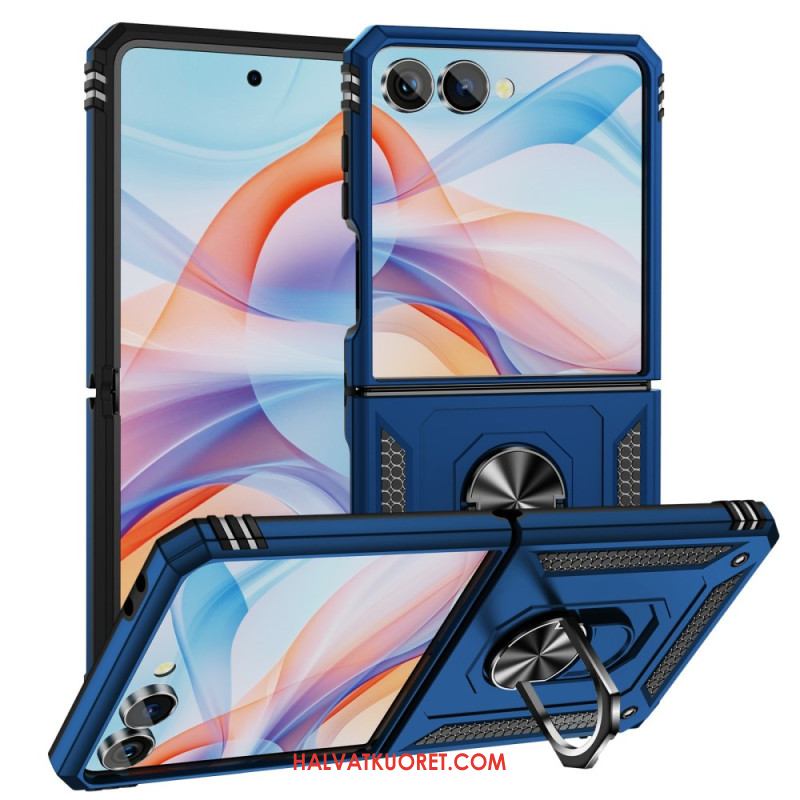 Kuori Samsung Galaxy Z Flip 7 Sormuskotelo Ja Iskunkestävä Suoja