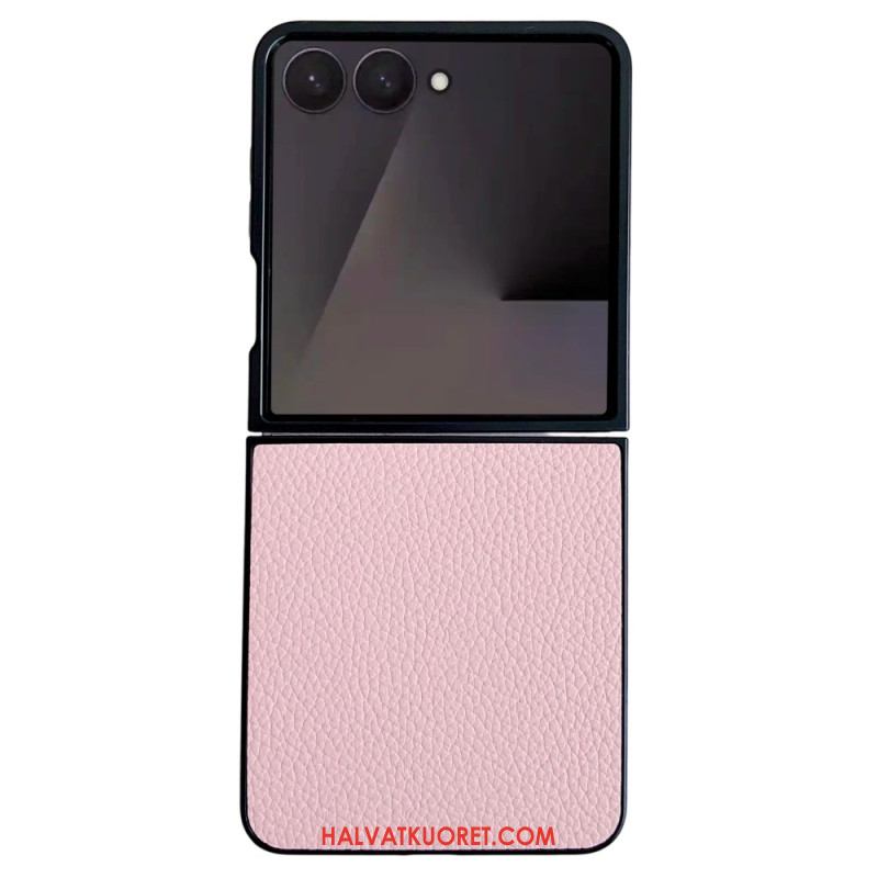 Kuori Samsung Galaxy Z Flip 7 Teksturoitu Nahkakuvioinen