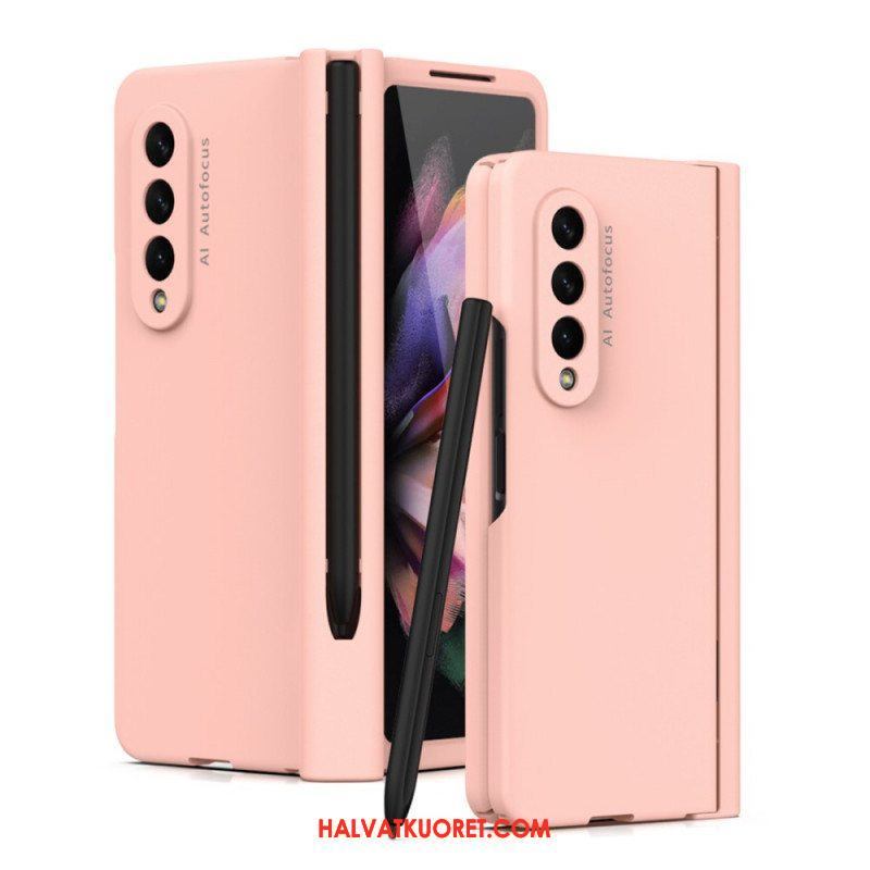 Kuori Samsung Galaxy Z Fold 3 5G Näytön Suojakalvo Ja Kynän Pidike