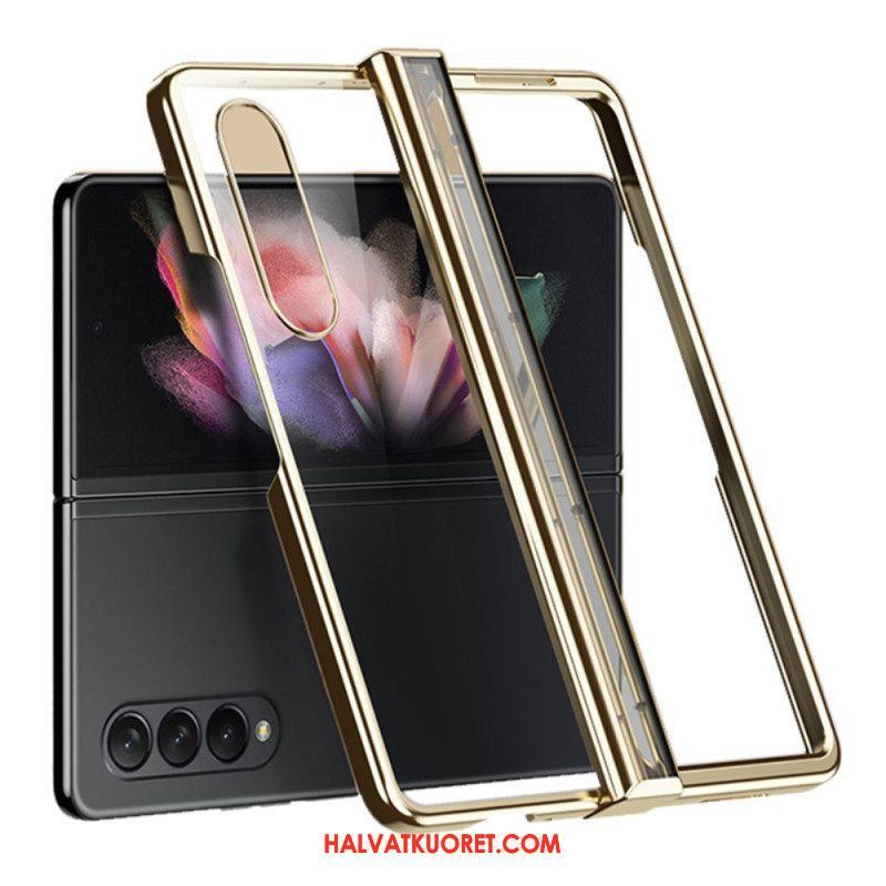 Kuori Samsung Galaxy Z Fold 4 Kirkas Metallinen Saranoitu