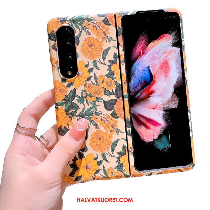 Kuori Samsung Galaxy Z Fold 4 Kukat Taustakuva