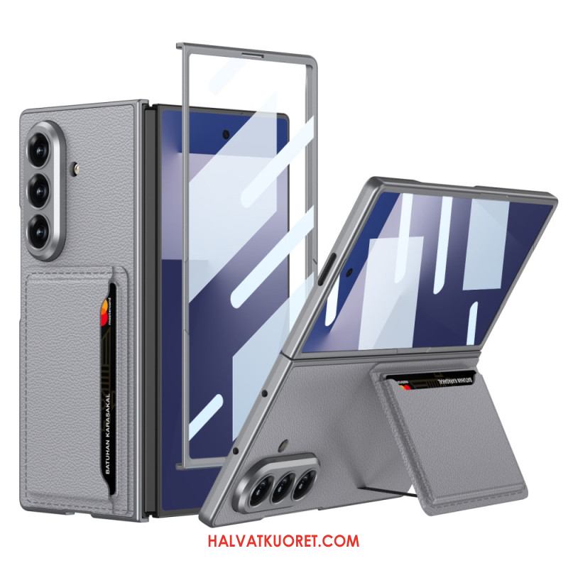 Kuori Samsung Galaxy Z Fold 7 Gkk-korttikotelo Ja -teline