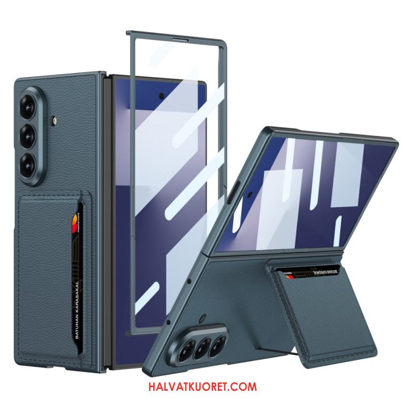 Kuori Samsung Galaxy Z Fold 7 Gkk-korttikotelo Ja -teline