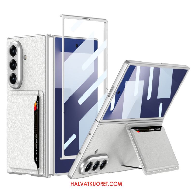 Kuori Samsung Galaxy Z Fold 7 Gkk-korttikotelo Ja -teline