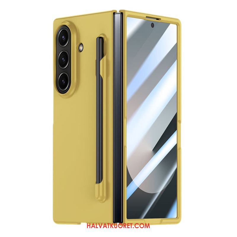 Kuori Samsung Galaxy Z Fold 7 Karkaistusta Lasista Valmistettu Suoja Ja Kynäteline Suojakuori
