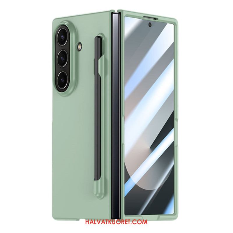 Kuori Samsung Galaxy Z Fold 7 Karkaistusta Lasista Valmistettu Suoja Ja Kynäteline Suojakuori