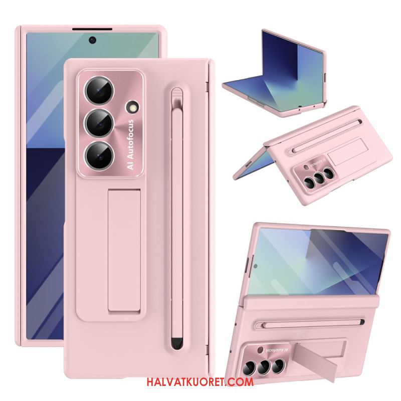 Kuori Samsung Galaxy Z Fold 7 Klassinen Jalusta Ja Kynä